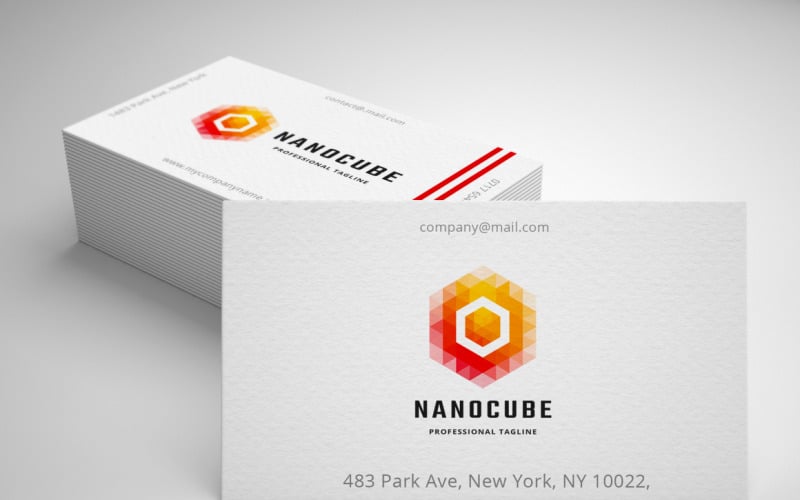 Download Шаблон логотипа "Nano Cube Logo Template" / Nano Cube Logo Template - Шаблон логотипа на тему графика ai,artificial intelligence,abstract,box,business,chip,creation,cube,cubical,dimension,hexagon,hexagonal,media,mobile,modern,multimedia,nano,network,professional,sharing