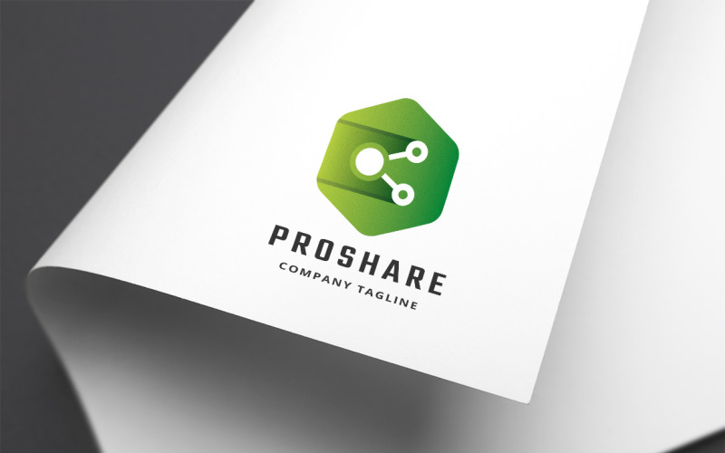 Download Шаблон логотипа "Professional Share Logo Template" / Professional Share Logo Template - Шаблон логотипа на тему графика agency,board,business,committee,community,connect,connection,data,firm,global,group,human,information,international,link,modern,network,panel,professional,share