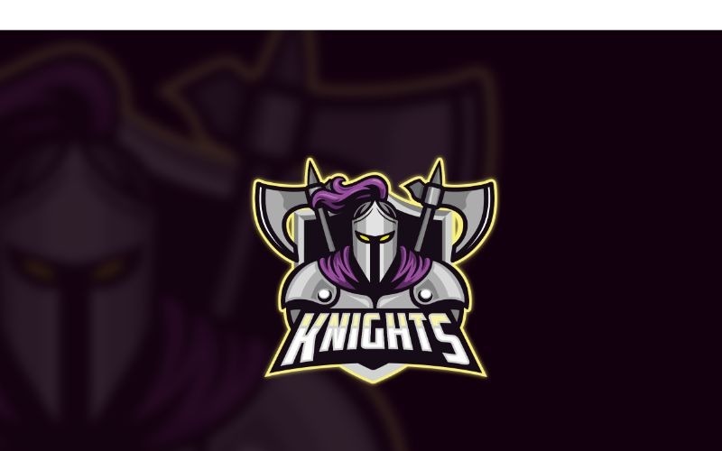 电竞骑士2标志模板