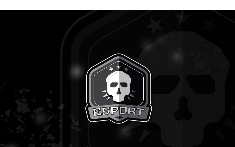 Download Шаблон логотипа "Esport Skull Logo Template" / Esport Skull Logo Template - Шаблон логотипа на тему графика brand,esport,gamers,games,identity,illustrations,legion,logo,mascot,mobile gamers,online,pc gamers,squad,teams,template,vectors