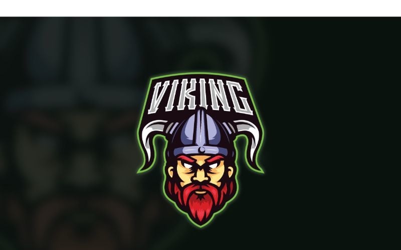 Download Шаблон логотипа "Esport Viking Logo Template" / Esport Viking Logo Template - Шаблон логотипа на тему графика brand,esport,gamers,games,identity,illustrations,legion,logo,mascot,mobile gamers,online,pc gamers,squad,teams,template,vectors