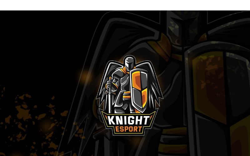 Download Шаблон логотипа "Esport Knight 3 Logo Template" / Esport Knight 3 Logo Template - Шаблон логотипа на тему графика brand,esport,gamers,games,identity,illustrations,legion,logo,mascot,mobile gamers,online,pc gamers,squad,teams,template,vectors