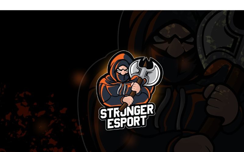 Download Шаблон логотипа "Esport Stronger Esport Logo Template" / Esport Stronger Esport Logo Template - Шаблон логотипа на тему графика brand,esport,gamers,games,identity,illustrations,legion,logo,mascot,mobile gamers,online,pc gamers,squad,teams,template,vectors