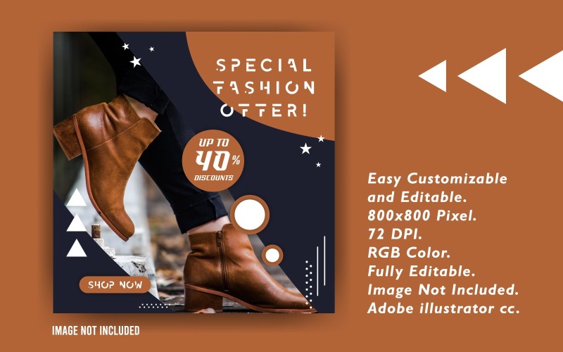 Download Шаблон для соцсетей "Special Education Shopping Promotional Social Media Template" / Special Education Shopping Promotional Social Media Template - Шаблон для соцсетей на тему графика promotion,poster,background,sale,banner,design,offer,discount,concept,template,fashion,advertising,card,illustration,geometric,social,business,vector,modern