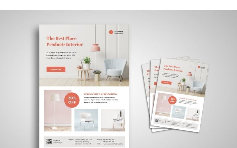 Download Фирменный стиль "Flyer  Great Design - Corporate Identity Template" / Flyer  Great Design - Corporate Identity Template - Фирменный стиль на тему графика flyer,flyer design,flyer psd template,photoshops,template,background