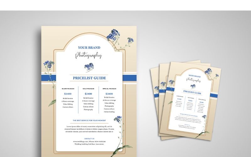 Download Фирменный стиль "Flyer  Photography - Corporate Identity Template" / Flyer  Photography - Corporate Identity Template - Фирменный стиль на тему графика flyer,flyer design,flyer psd template,photoshops,template,background