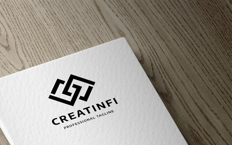 Modello di logo infinito creativo