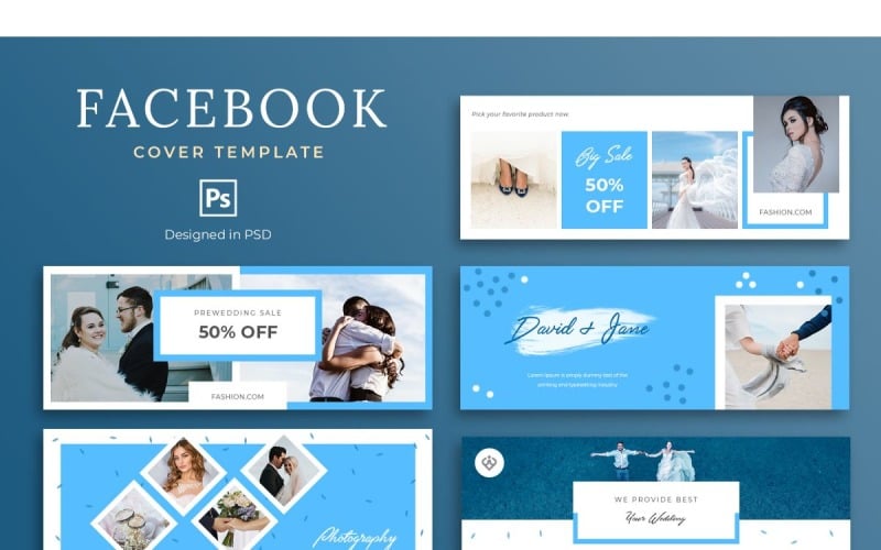 Download Шаблон для соцсетей "Facebook Template Big Sale for Social Media" / Facebook Template Big Sale for Social Media - Шаблон для соцсетей на тему графика adobe photoshop,brand,business,cover,facebook,information,product,profile,promotions,services,share,social media,template,trending,website