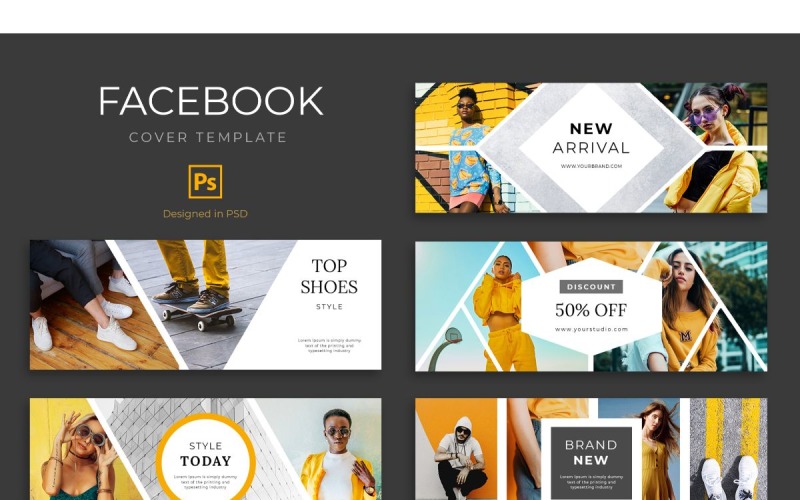 Facebook Template New Arrival for Social Media