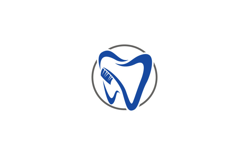 Diş Logo Şablonu