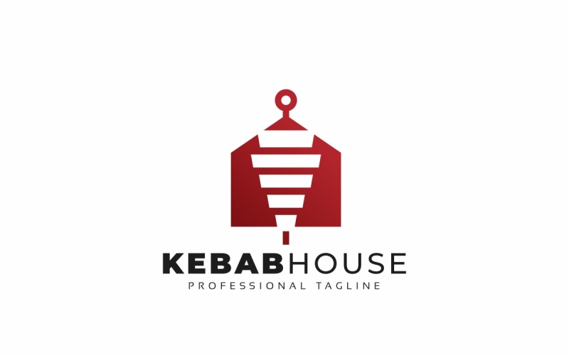 Download Шаблон логотипа "Doner Kebab House Logo Template" / Doner Kebab House Logo Template - Шаблон логотипа на тему графика grill,fresh,kebab,illustration,meat,fast,meal,food,dinner,delicious,giros,restaurant,cartoon,kebap,durum,element,graphic,vector,logo,kabob