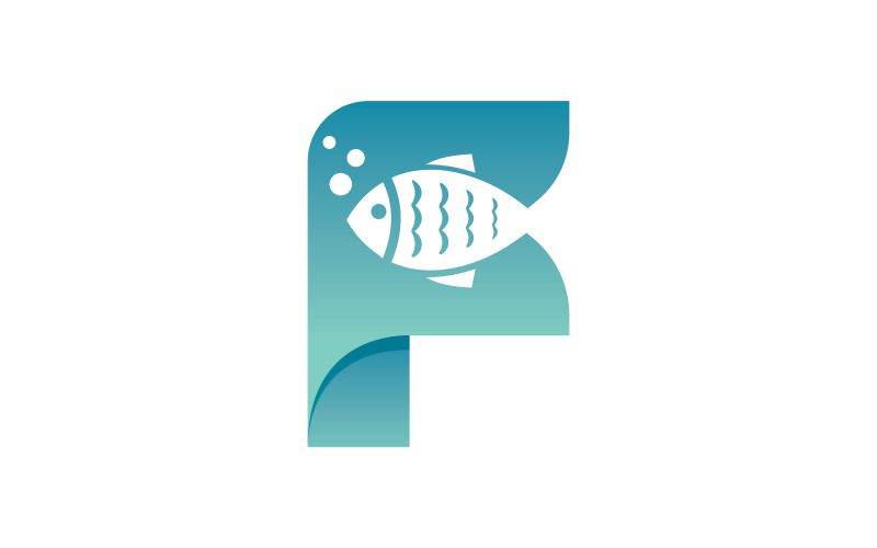 Download Шаблон логотипа "Fish Logo Template" / Fish Logo Template - Шаблон логотипа на тему графика company,fish,fish logo,fishing,fishing logo,food,identity,marine,media,ocean,research,sushi,visual identity,web