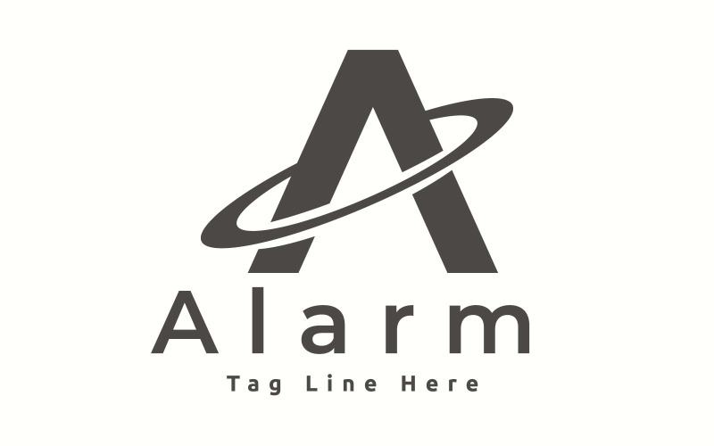 Alarm Logo sjabloon