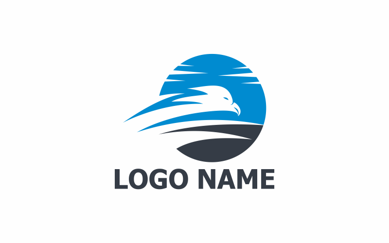 Download Шаблон логотипа "Eagle Logo Template" / Eagle Logo Template - Шаблон логотипа на тему графика eagle,bird,symbol,freedom,american,white,animal,wing,predator,america,flying,power,black,element,falcon,hawk,fly,wings,patriotism,logo