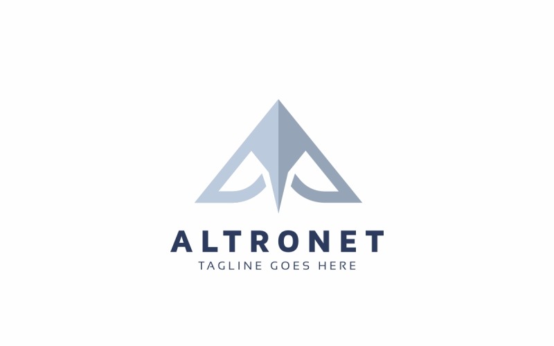 Download Шаблон логотипа "Letter A Logo Template" / Letter A Logo Template - Шаблон логотипа на тему графика a letter,letter,shape,business,vector,design,identity,web,icon,symbol,template,corporate,abstract,logo,typography,sign,card,graphic,branding,creative