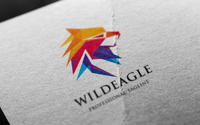 Modelo de logotipo Wild Eagle