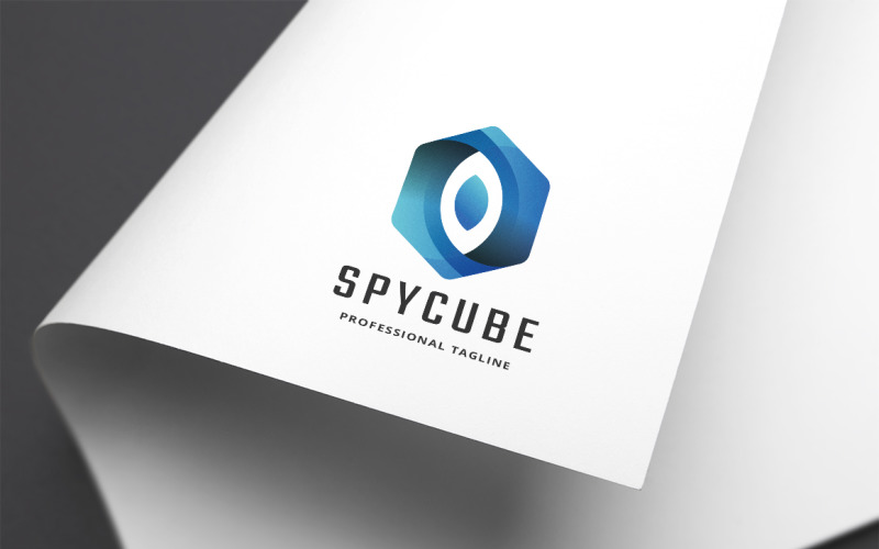 Download Шаблон логотипа "Spy Cube Logo Template" / Spy Cube Logo Template - Шаблон логотипа на тему графика administrator,agency,agent,antivirus,creative,cube,detective,eye vision,game,gaming,mystery,privacity,private investigator case,professional service,protection,secret mission,secure branding,