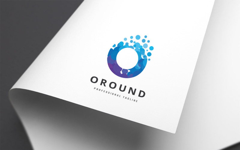 Download Шаблон логотипа "Oround Letter O Logo Template" / Oround Letter O Logo Template - Шаблон логотипа на тему графика air,app,bubbles,central,circle,connect,core,creative,design,digital,energy,finance,hole,letter o,link,media,nature,network,o letter,o logo