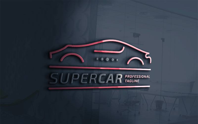 Super Car Logo modello