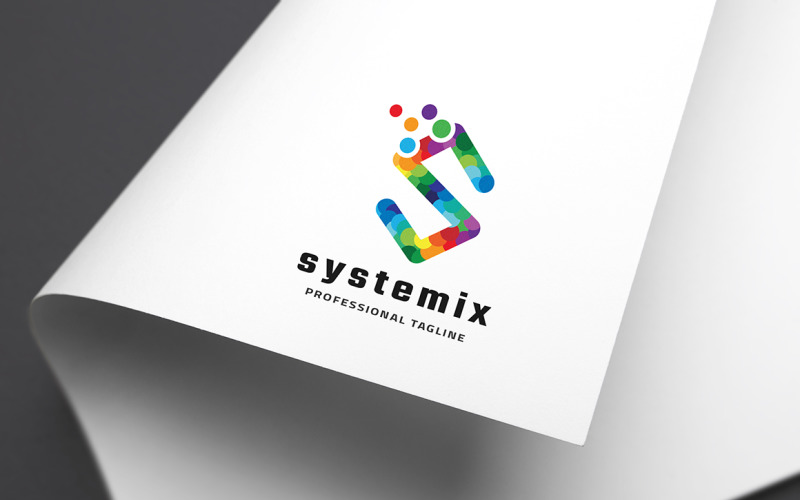 Download Шаблон логотипа "Systemix Letter S Logo Template" / Systemix Letter S Logo Template - Шаблон логотипа на тему графика branding,business,consult,cooperate,corporate,finance,high,insurance,investment,letter s,media,modern,monogram,secure,simple,studio,supreme,symbol,symmetric,sync