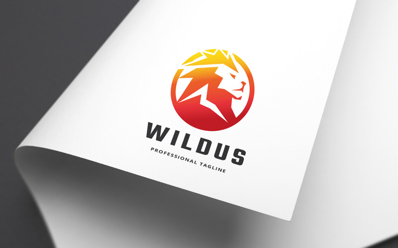 Download Шаблон логотипа "Wild Lion Logo Template" / Wild Lion Logo Template - Шаблон логотипа на тему графика animal,animals,business,colorful,consultant,corporate,digital,finance,finances,financial,firm,fund,investing,investment,king,kingdom,lion,majestic,marketing,media