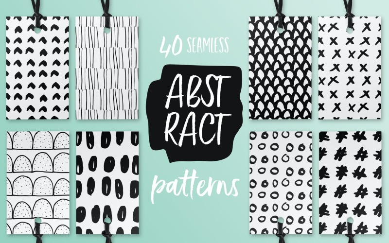 Abstract Naadloos Patroon