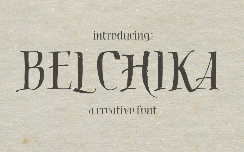 Belchika Schriftart