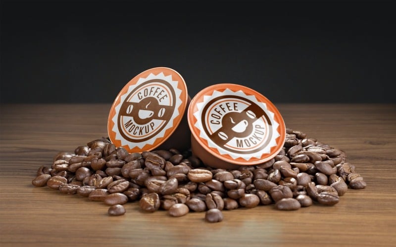 Coffee Capsule product mockup