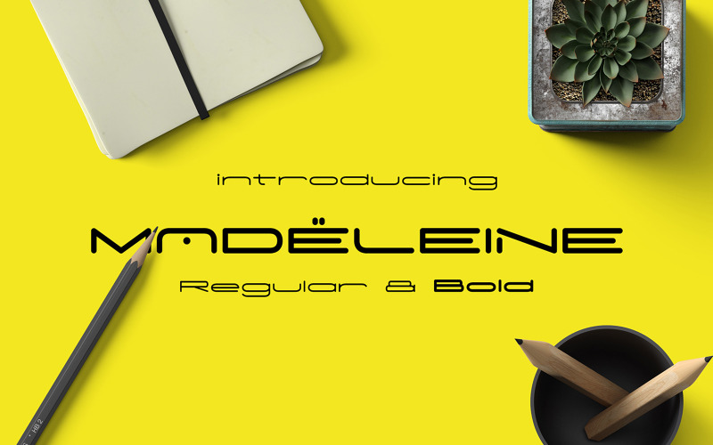 Madeleine lettertype