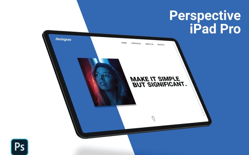 Maqueta de producto Ipad Pro