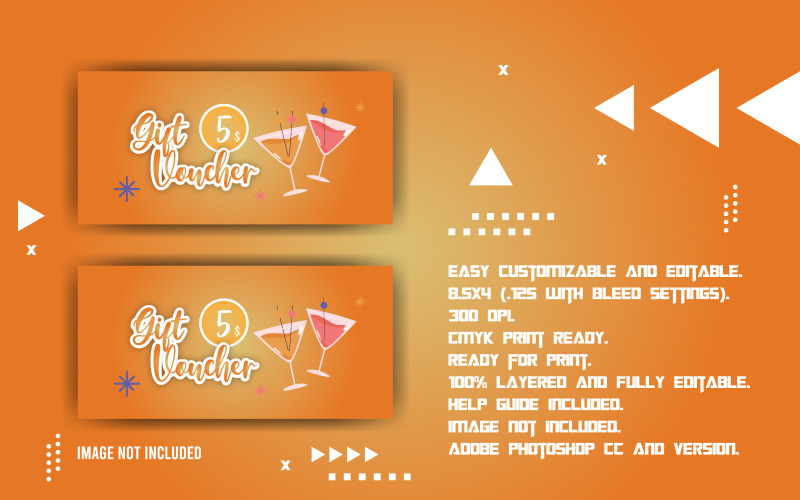 Download Фирменный стиль "Gift Voucher Discount Card - Corporate Identity Template" / Gift Voucher Discount Card - Corporate Identity Template - Фирменный стиль на тему графика banner,bread,brochure,burger,business,card,combo,cooked,coupon,design,dessert,dinner,discount,drink,fast,flyer,food,free,fried,gift