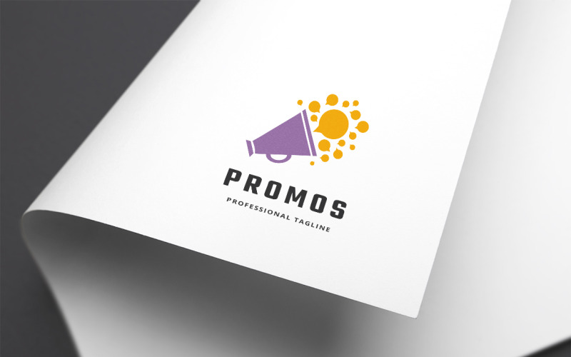 Modelo de logotipo de promoção