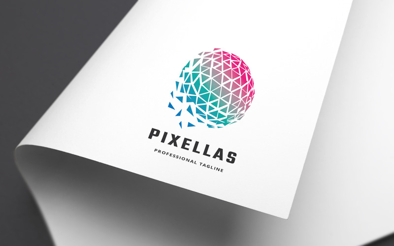 Download Шаблон логотипа "Pixellas Logo Template" / Pixellas Logo Template - Шаблон логотипа на тему графика advertising,analysis,arrow,bank,chart,consulting,data,dynamic,fast,finance,financial,global,graph,grow,growing,growth,increase,invest,investment,market