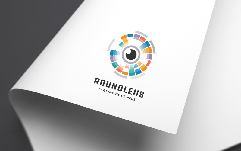 Download Шаблон логотипа "Round Lens Logo Template" / Round Lens Logo Template - Шаблон логотипа на тему графика brand,branding,calibration,camera,camera shutter,digital,expert,family,focus,identity,kid,kids,landscape,lens,megapixel,modern,movie,photo,photograph,photography