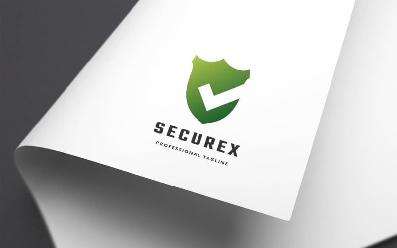 Secure check logo template 156421 templatemonster