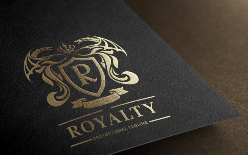 Szablon Logo Royalty