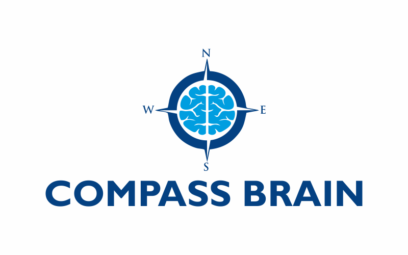 Download Шаблон логотипа "Compass Brain Logo Template" / Compass Brain Logo Template - Шаблон логотипа на тему графика brain,compass,symbol,direction,icon,old,human,psychology,solution,illustration,travel,vector,map,mind,concept,metaphor,conceptual,mental,finding,disease