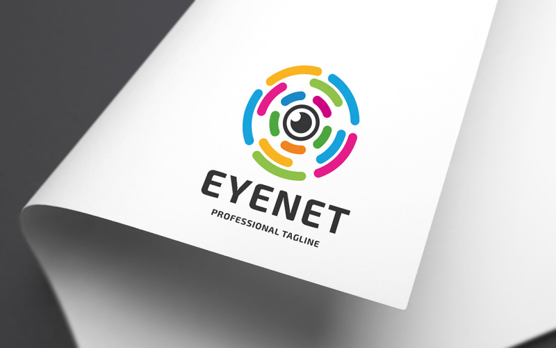 Eye Net Logo Şablonu