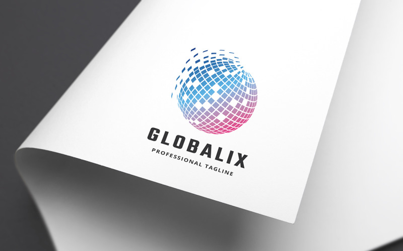 Globalix Logo Şablonu