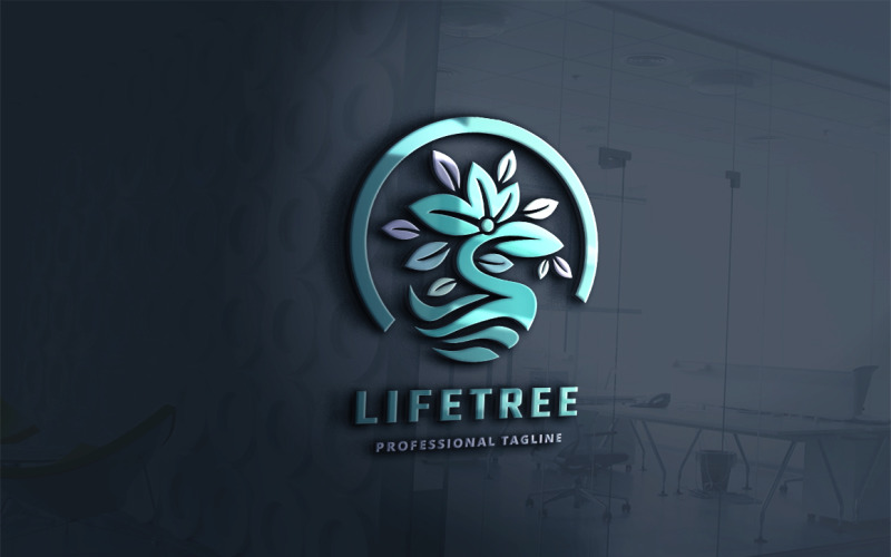 Hayat Ağacı Logo Şablonu