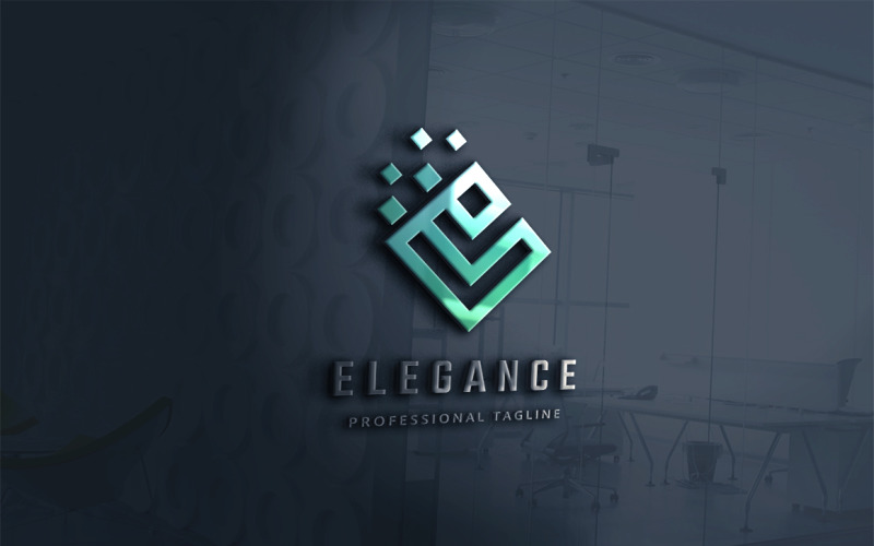Download Шаблон логотипа "Elegance Letter E Logo Template" / Elegance Letter E Logo Template - Шаблон логотипа на тему графика agency,app,branding,business,creative,cube,design,digital,ecommerce,elevate,graphic,hexa,hexagon,icon,initial,internet,letter,logo,media,modern