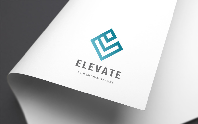 Elevate - Letter E Logo Template