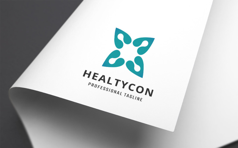 Download Шаблон логотипа "Healty Connect Logo Template" / Healty Connect Logo Template - Шаблон логотипа на тему графика abstract,app,application,care,center,clinic,community,company,computer,consulting,doctor,group,health,heart,hospital,medical,medical center,medical service,medical tech,nature team