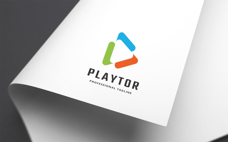 Download Шаблон логотипа "Media Play Logo Template" / Media Play Logo Template - Шаблон логотипа на тему графика app,beats,broadcast,colorful,communication,creative,entertainment,frequency,harmony,media,melody,movie,mp3,multimedia,music,news,noise,play,player,producer