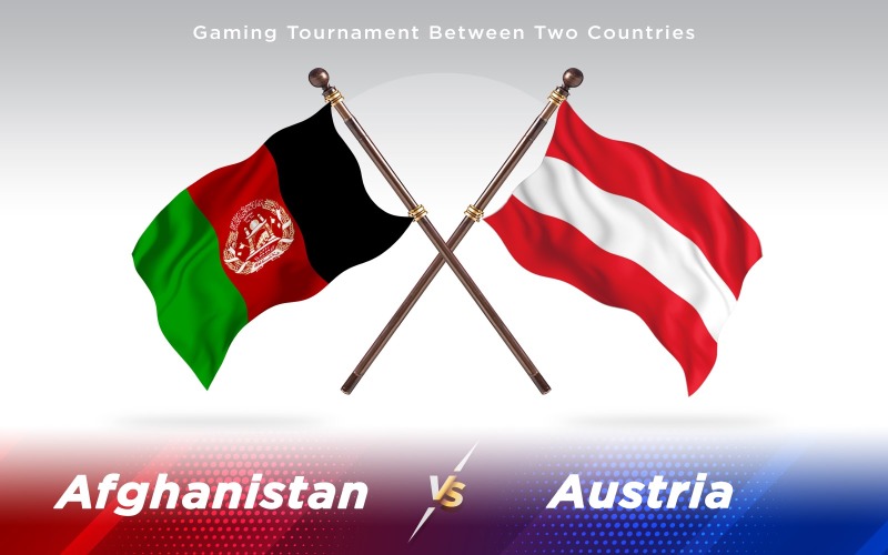 Download Иллюстрация "Afghanistan versus Austria Two Countries Flags Background Design - Illustration" / Afghanistan versus Austria Two Countries Flags Background Design - Illustration - Иллюстрация на тему графика national,patriotic,europe,asia,republic,map,flag,country,cartography,geography,nation,illustration,graphic,vector,state,world,isolated,symbol,border,icon