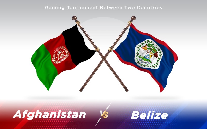 Download Иллюстрация "Afghanistan versus Belize Two Countries Flags Background Design - Illustration" / Afghanistan versus Belize Two Countries Flags Background Design - Illustration - Иллюстрация на тему графика national,patriotic,europe,asia,republic,map,flag,country,cartography,geography,nation,illustration,graphic,vector,state,world,isolated,symbol,border,icon