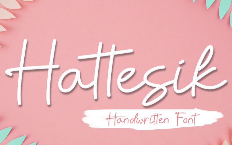 Hattesik-lettertype