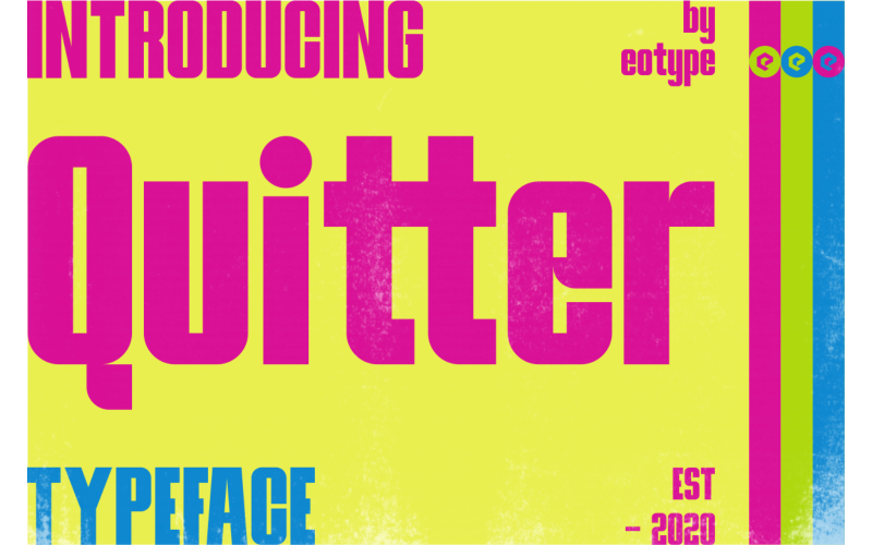 Download Шрифт "Quitter Bold Font" / Quitter Bold Font - Шрифт на тему графика font,bold,moedrn,urban,typeface,magazine,logo,condensed
