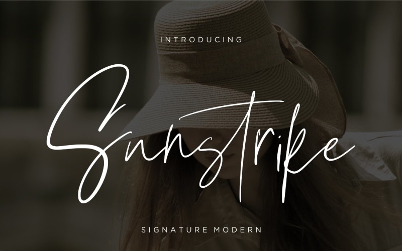 Download Шрифт "Suntrike Signature Modern Font" / Suntrike Signature Modern Font - Шрифт на тему графика script,branding,handwriting,handwritten,brush,quotes,calligraphy,logo,typography,signature,elegant,invitation,wedding,vintage,fashion
