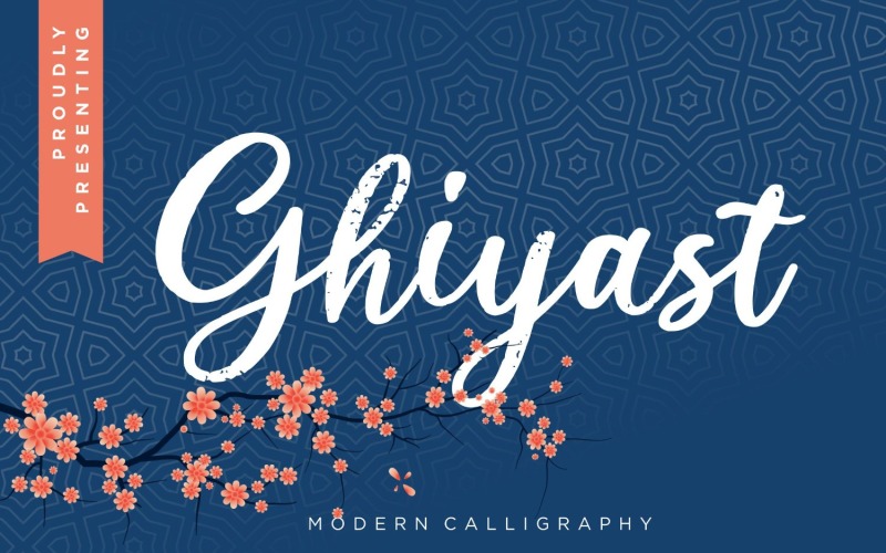 Ghiyast Modern kalligrafi typsnitt